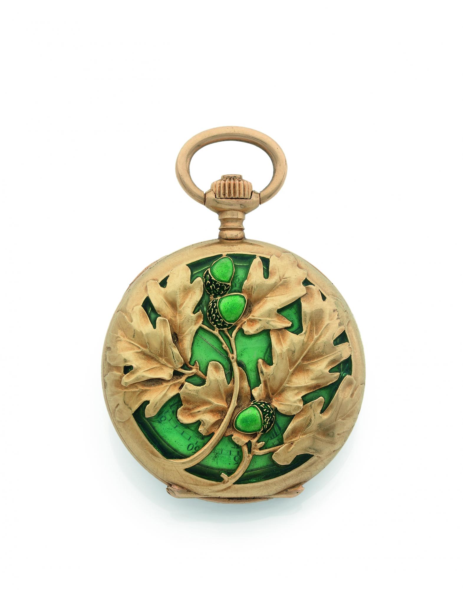 Rare montre de col signÃ©e RenÃ© Lalique 